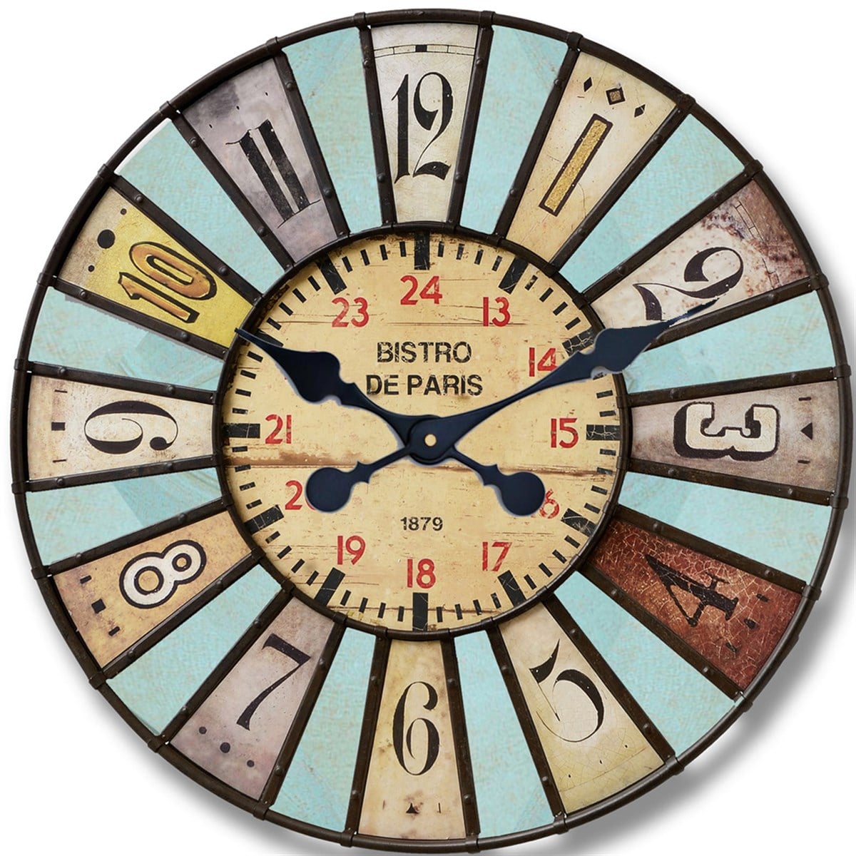 Markakanvas Yuvarlak Duvar Saati