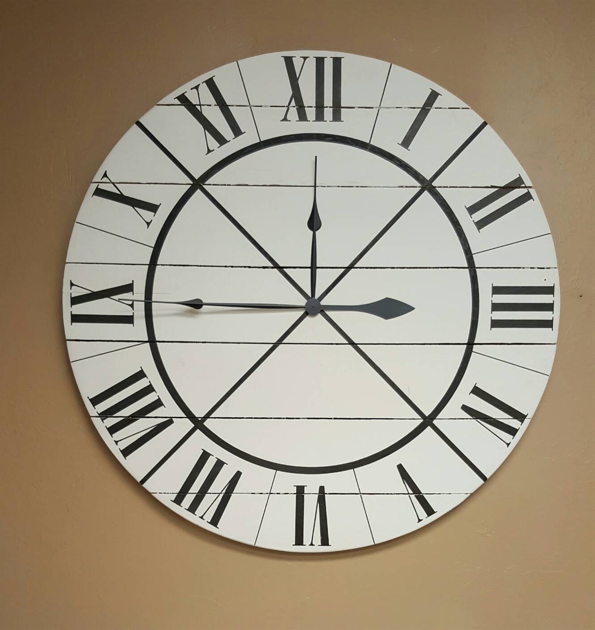 Markakanvas Yuvarlak Duvar Saati