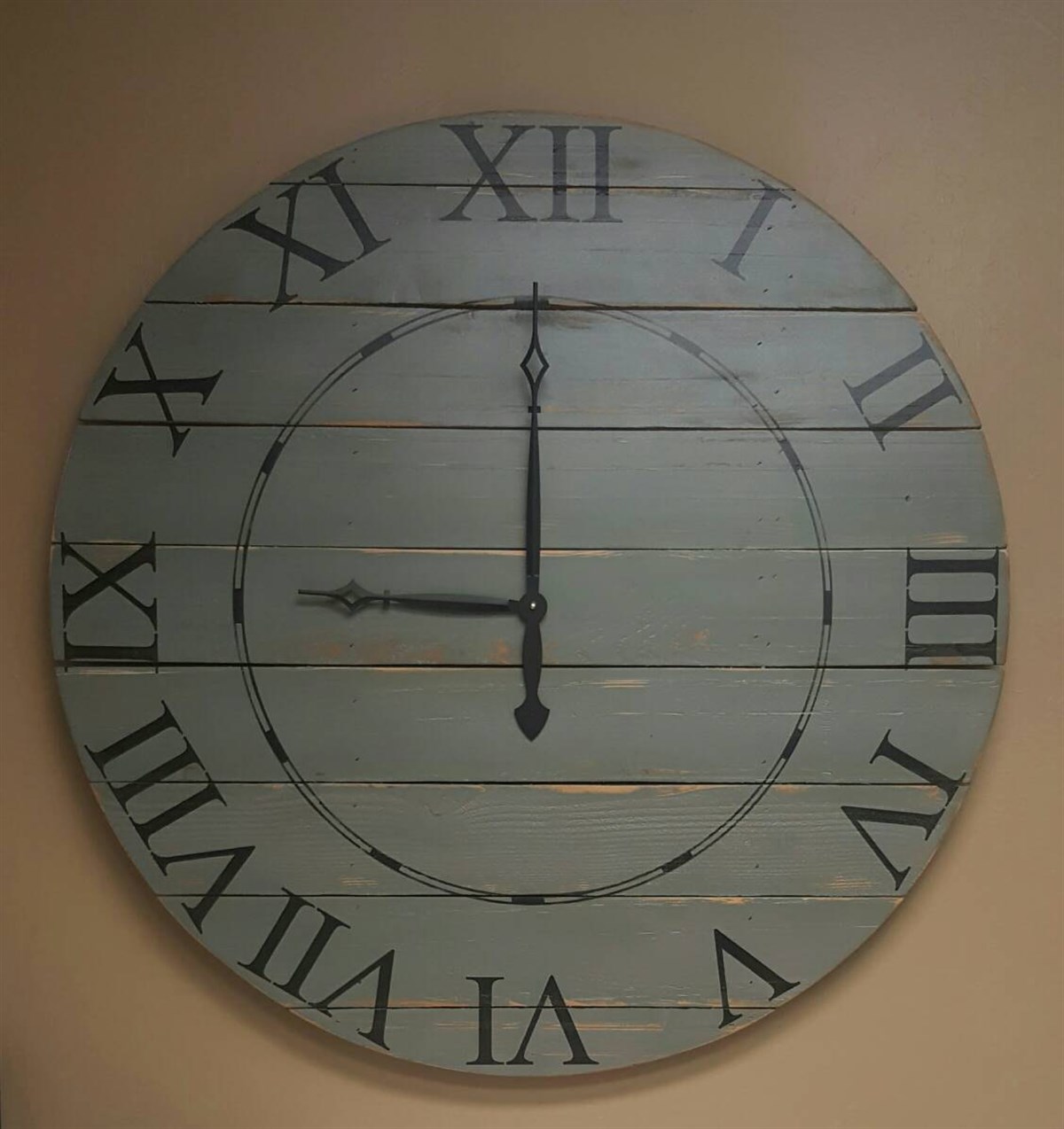 Markakanvas Yuvarlak Duvar Saati