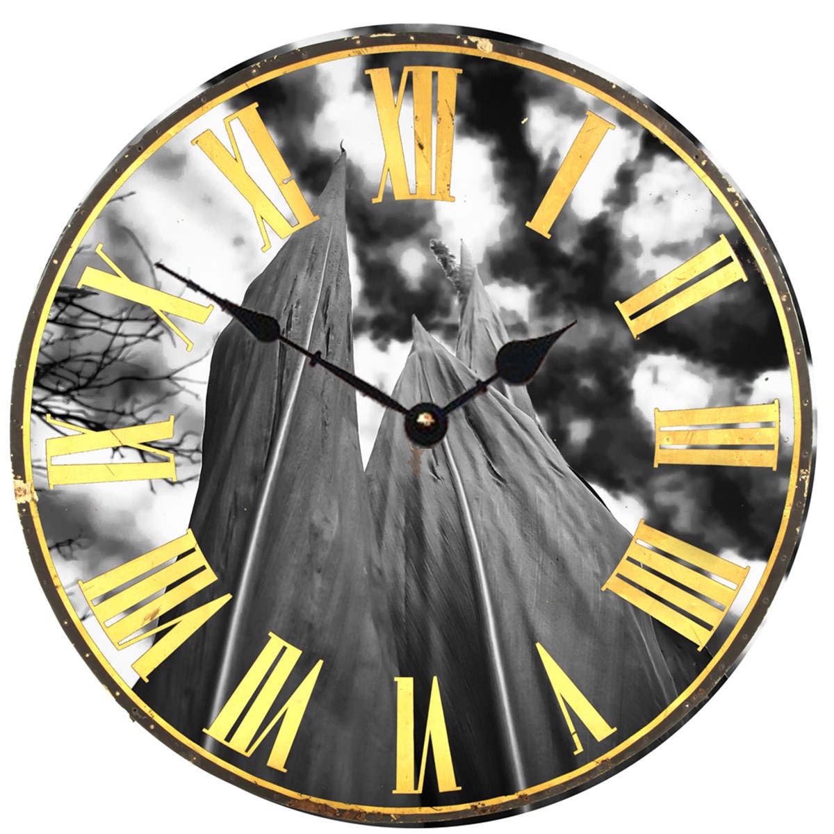 Markakanvas Yuvarlak Duvar Saati