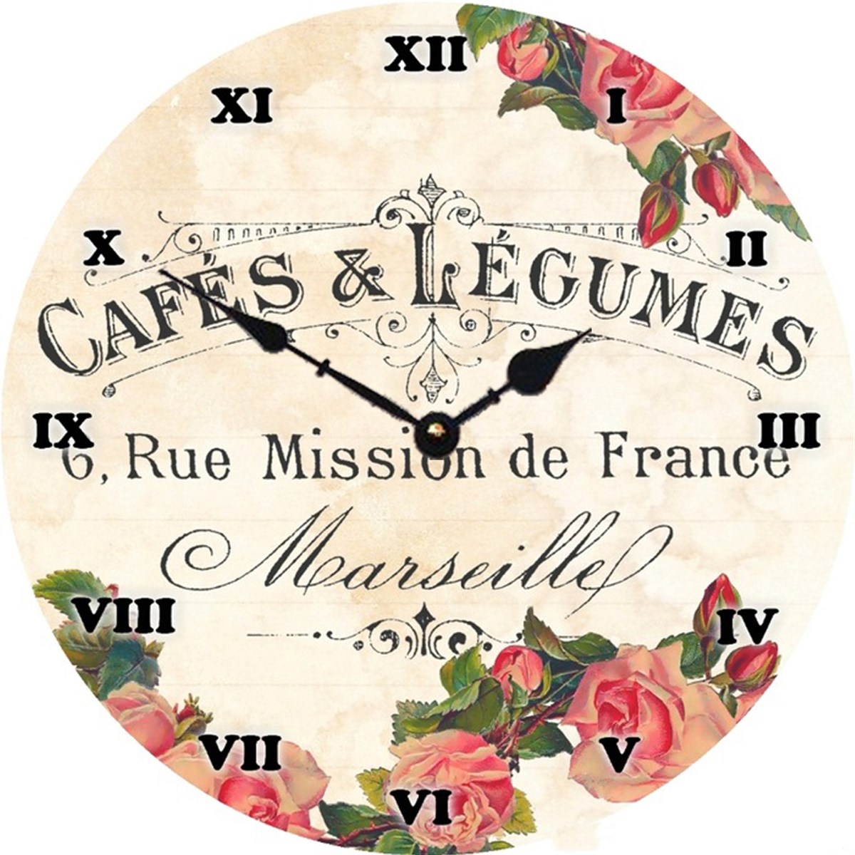 Markakanvas Yuvarlak Duvar Saati