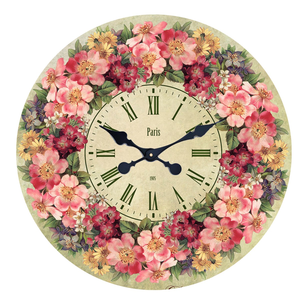 Markakanvas Yuvarlak Duvar Saati