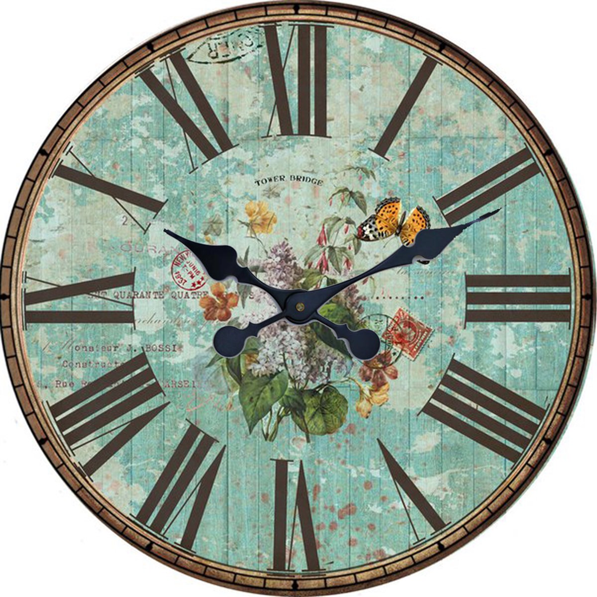 Markakanvas Yuvarlak Duvar Saati