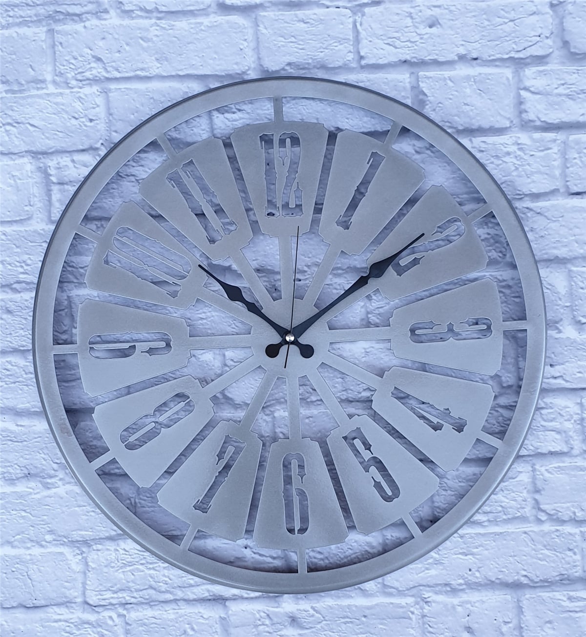 Metal Duvar Saati MKS995A14