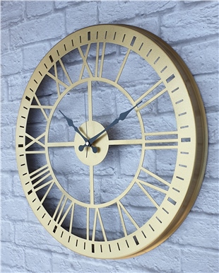 Markakanvas Metal Duvar Saati  ( Çap 50 cm -Çap 80 cm )