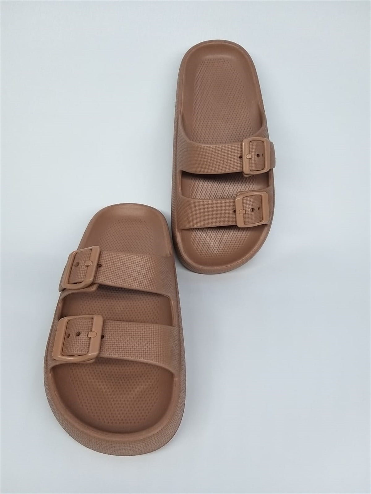 Kadın Kahve Çift Tokalı  Platform Yazlık TerlikYazlık TerlikA1.K.138-KHV-36SETTİMO