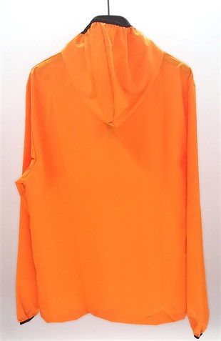 UNISEX TURUNCU  KAPÜŞONLU YAĞMURLUK.YağmurluklarMNT1.U.101-TRN-SSETTİMO