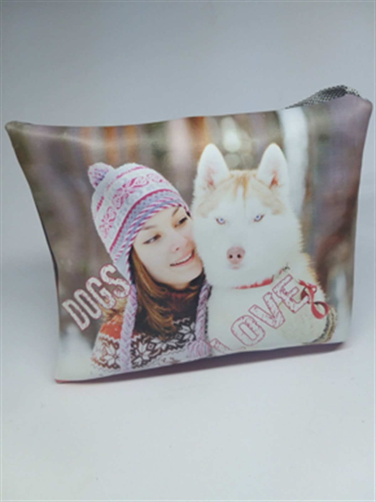 DOGS LOVE  DESEN  BASKILI  GÜNLÜK SPOR ÇANTAÖZEL TASARIM DERİ ÇANTALARC1.K.100-13SETTİMO
