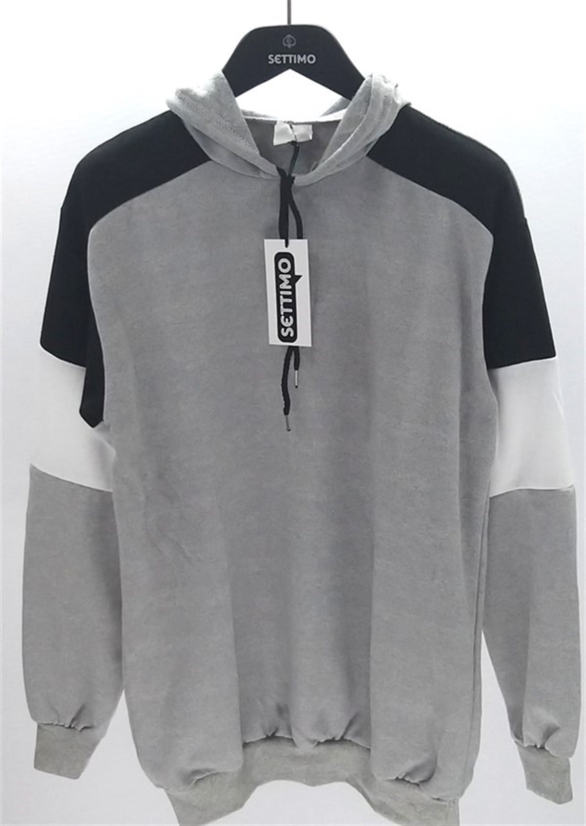 GRİ 2 İPLİK KAPÜŞONLU SWEATSHİRTSweatshirtSWT1.E.100-GRI-SSETTİMO