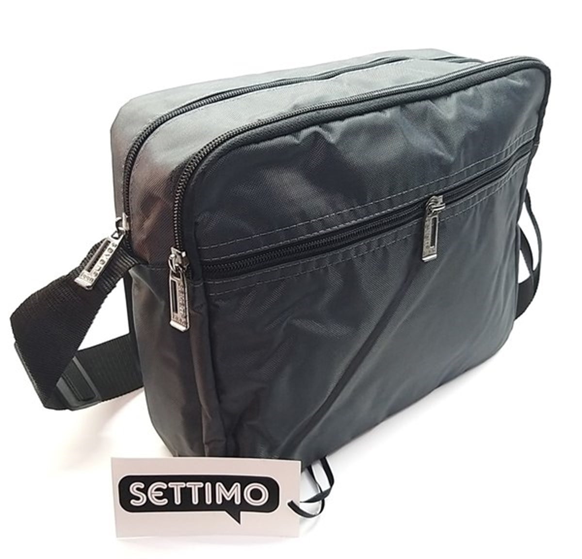 GRİ ÇOK CEPLİ OMUZ ÇANTASIOMUZ ÇANTALARIC1.E.137-1SETTİMO