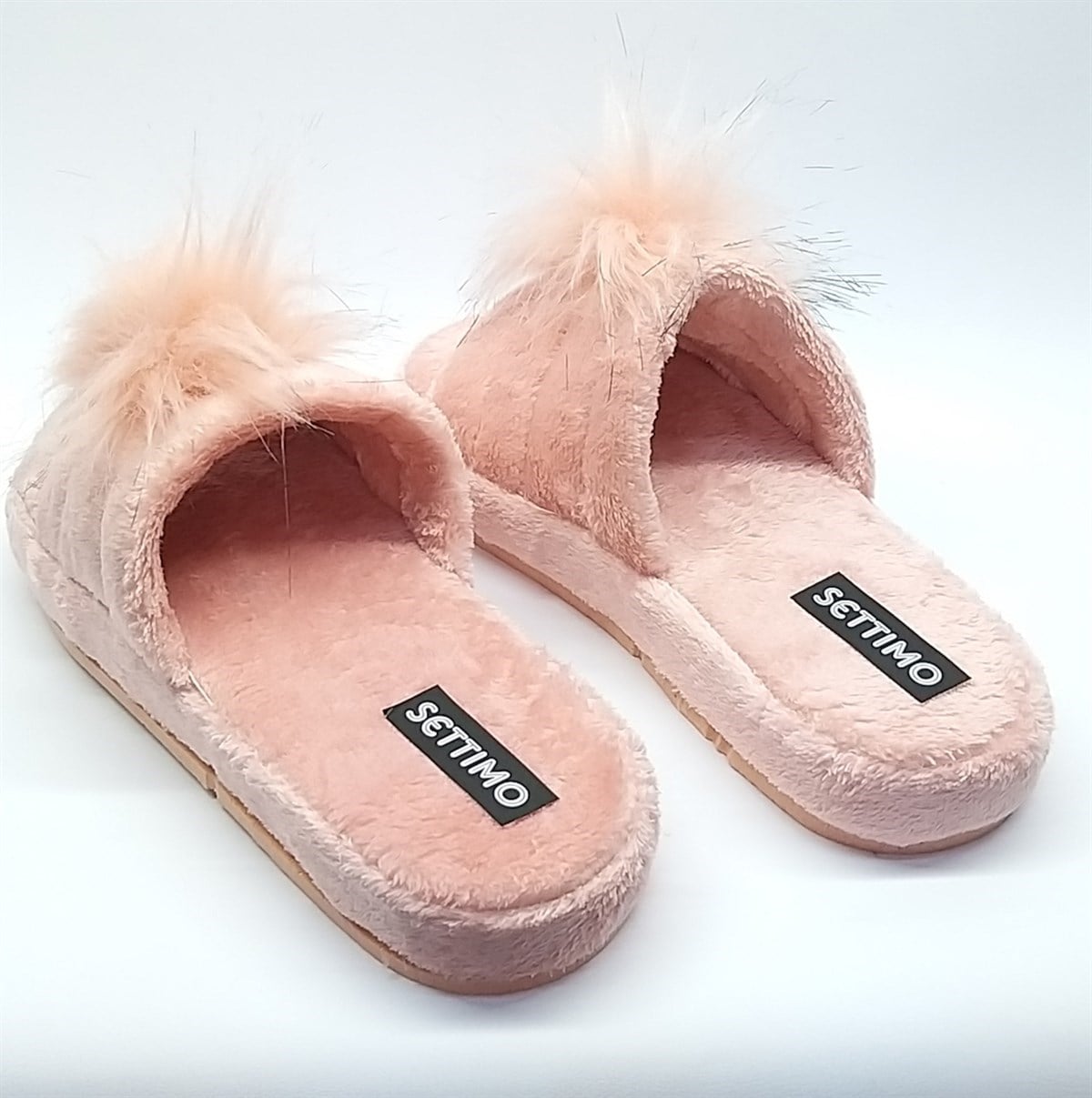PUDRA PELUŞ  EV TERLİĞİEv terlikleriA1.K.103-PDR-36SETTİMO