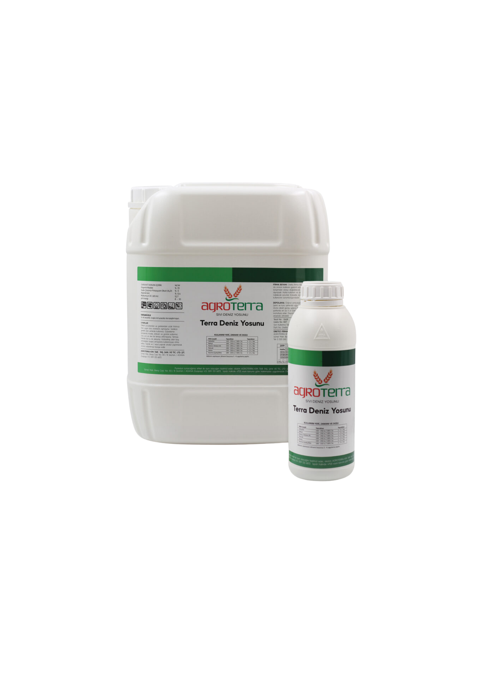 AgroTerra Deniz Yosunu 1 Litre