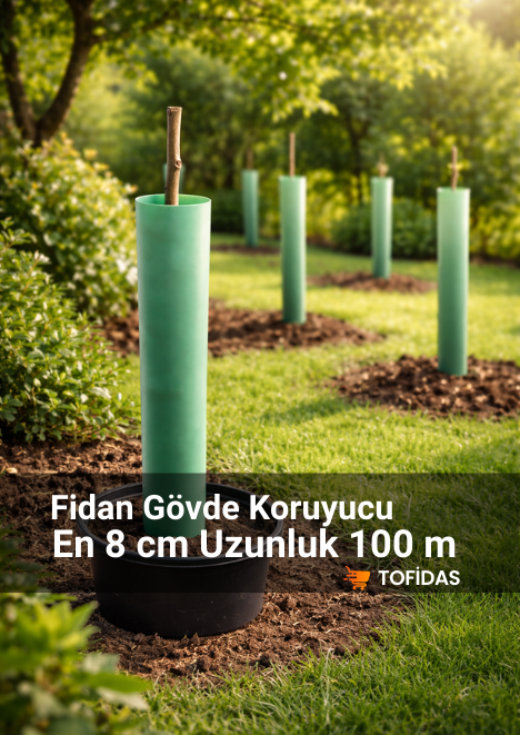 Fidan Gövde Koruyucu 8 cm Genişlik 100 m