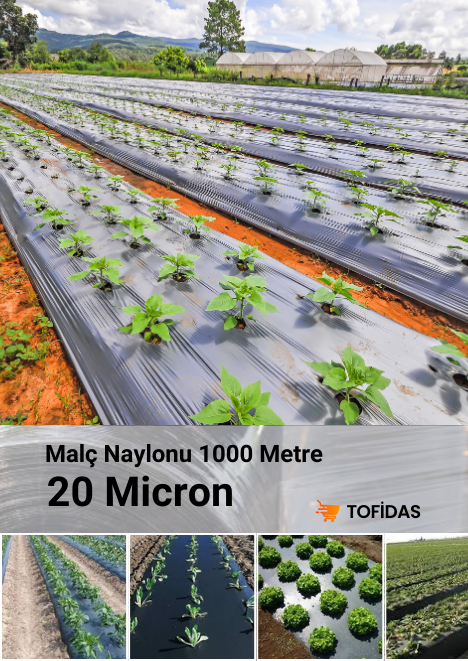 Malç Naylonu 20 Micron En 100 cm Uzunluk 1000 M
