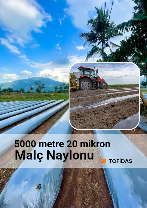 Malç Naylonu 20 Micron En 100 cm Uzunluk 5000 M