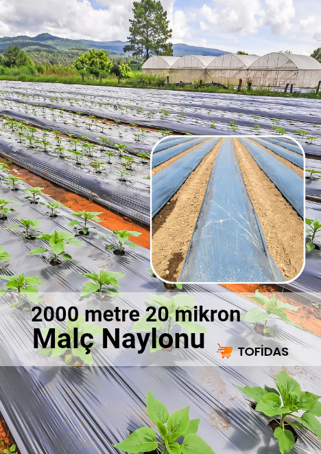 Malç Naylonu 20 Micron En 1000 cm Uzunluk 2000 M