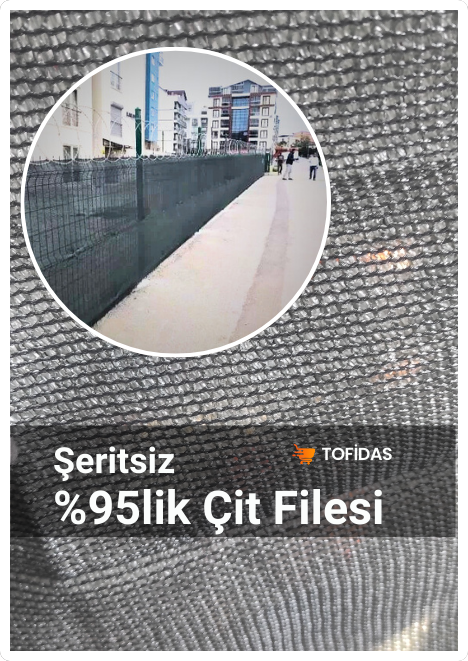 Çit Filesi Görüntü Kesme Filesi %95lik