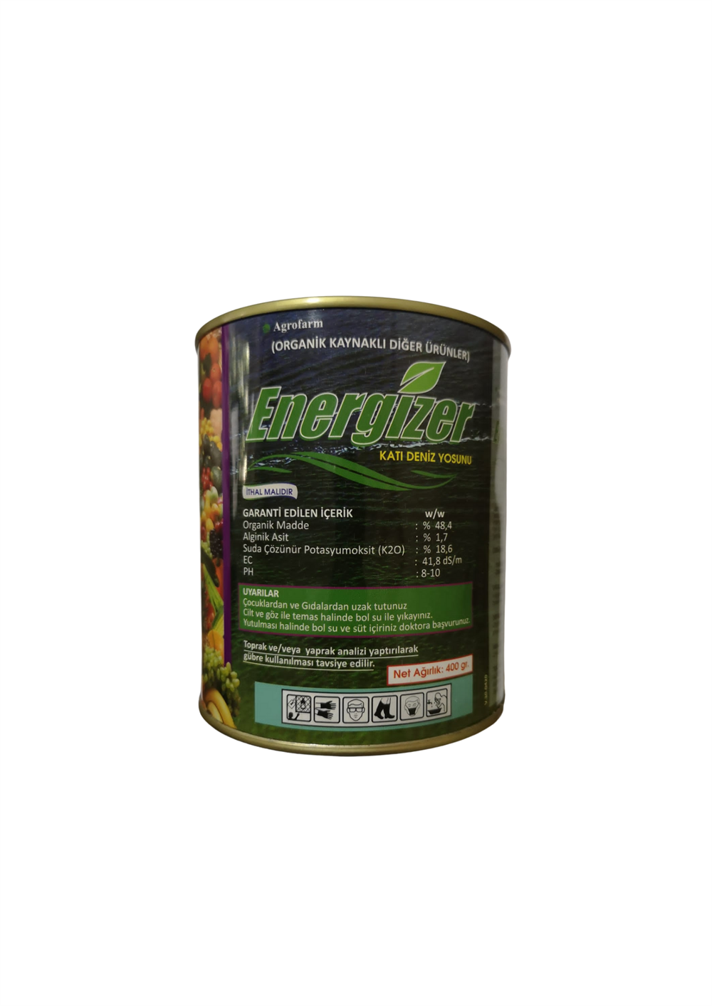 Energizer Katı Deniz Yosunu 400 g