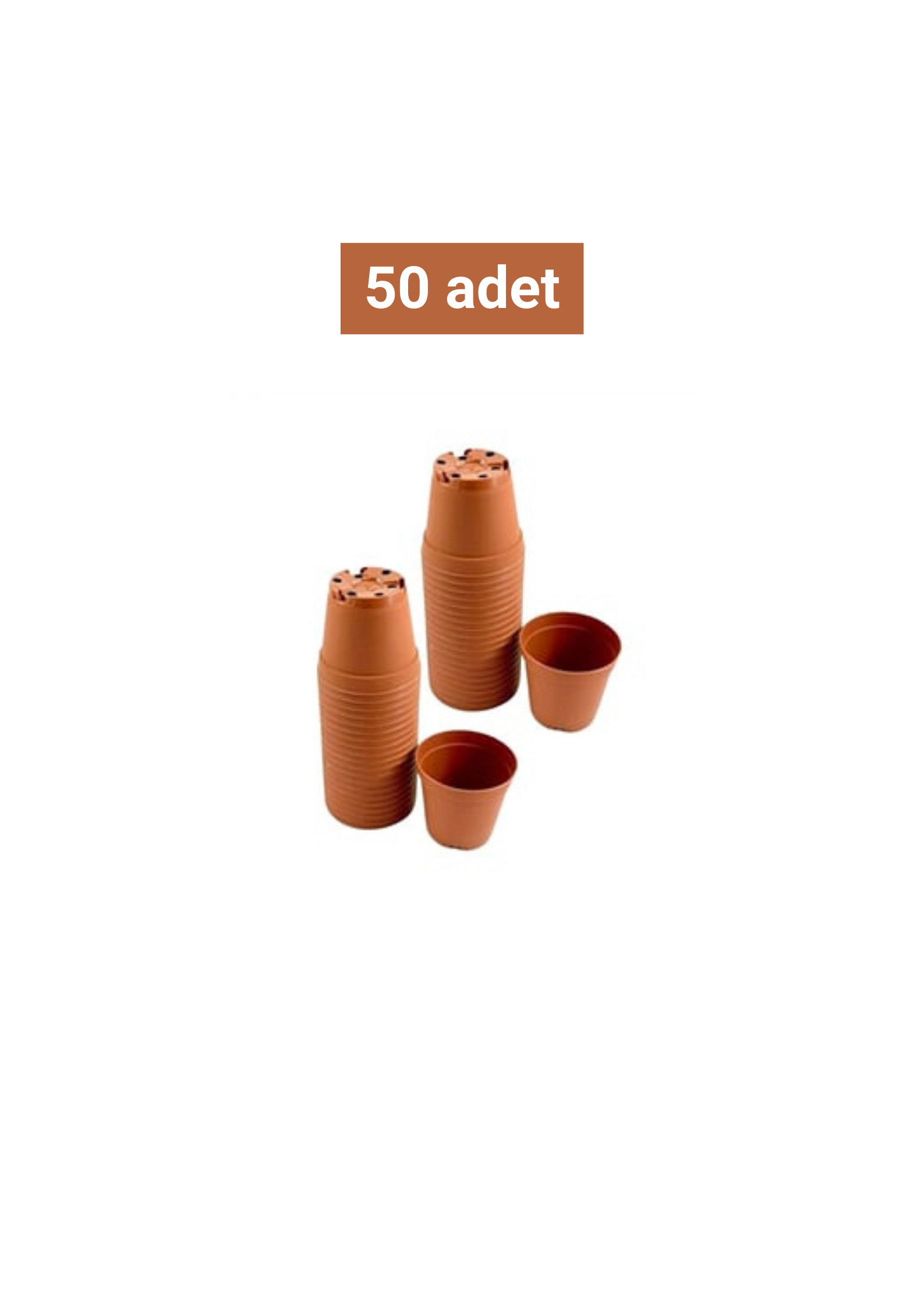 Kaktüs Saksısı 50 adet