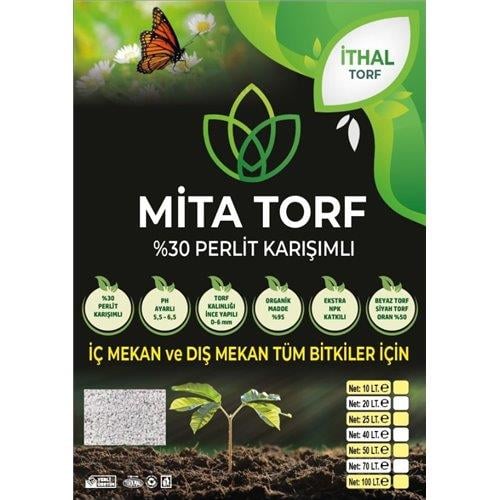 Mita Torf İthal 70 Litre