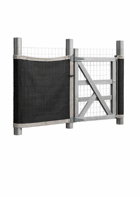 Şeritli Çit Filesi Görüntü Kesme Filesi %75lik