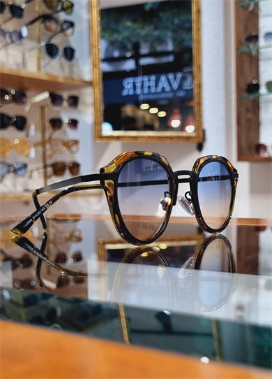 Dante Renkli Çerçeve Mavi Geçişli  Güneş Gözlüğü