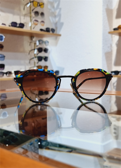 Dante Tasarım Desenli Çerçeve Kahve Lens Güneş Gözlüğü