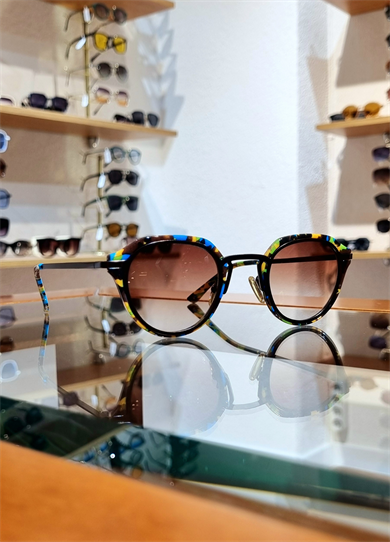 Dante Tasarım Desenli Çerçeve Kahve Lens Güneş Gözlüğü