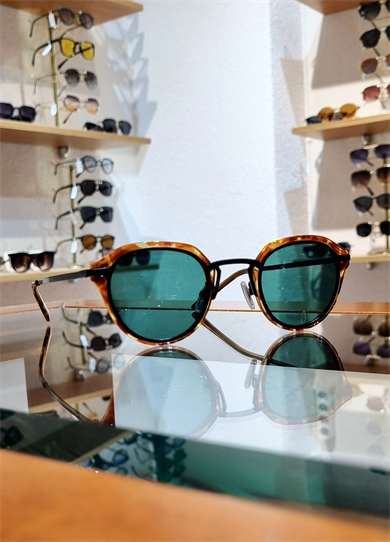 Dante Tasarım Orange Desenli Yeşil Lens Güneş Gözlüğü