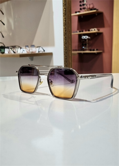 Denis Antrasit Çerçeve Renkli Lens Güneş Gözlüğü
