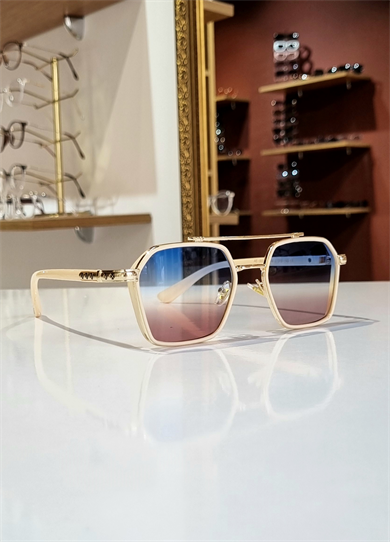 Denis Mavi kahve Lens Bej Güneş Gözlüğü