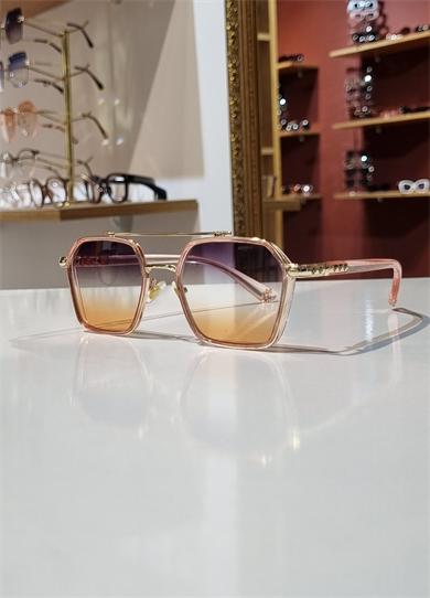 Denis Pembe Çerçeve Renkli Lens Güneş Gözlüğü
