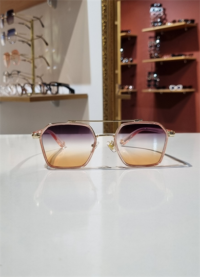 Denis Pembe Çerçeve Renkli Lens Güneş Gözlüğü