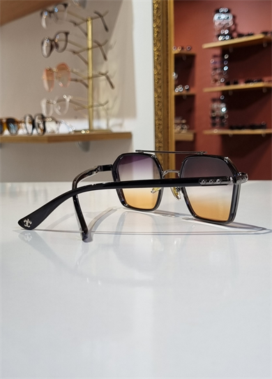 Denis Siyah Çerçeve Renkli Lens Güneş Gözlüğü