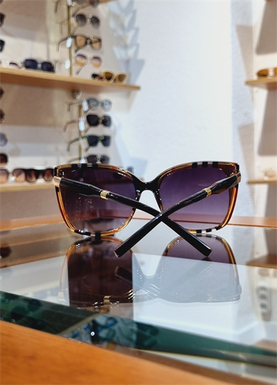 Glam Ekose Desenli Renkli Güneş Gözlüğü