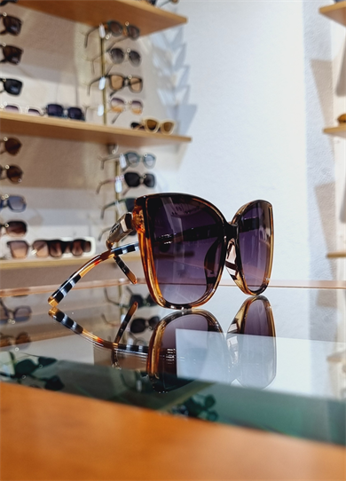 Glam Ekose Desenli Renkli Güneş Gözlüğü