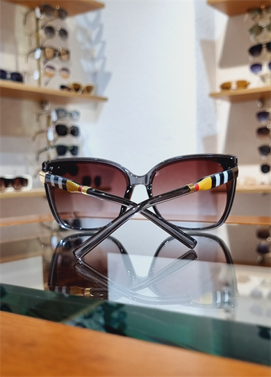 Glam Gri Çerçeve Renkli Lens Güneş Gözlüğü