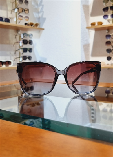 Glam Gri Çerçeve Renkli Lens Güneş Gözlüğü