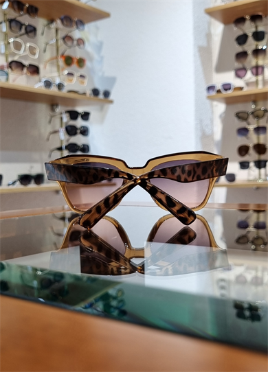 Loya Bal Leopar Renkli Güneş Gözlüğü 