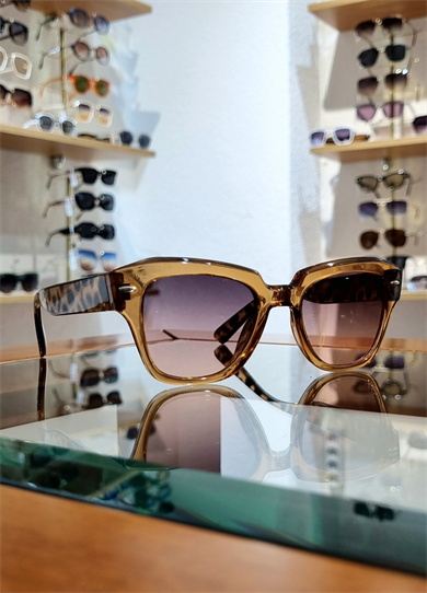 Loya Bal Leopar Renkli Güneş Gözlüğü 