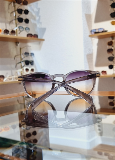 Lyon Gri Çerçeve Renkli Lens Güneş Gözlüğü