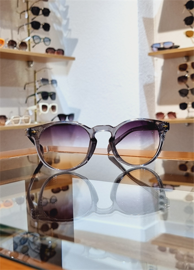 Lyon Gri Çerçeve Renkli Lens Güneş Gözlüğü