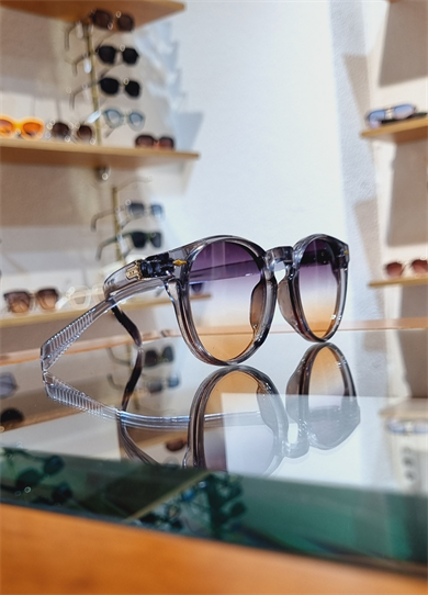 Lyon Gri Çerçeve Renkli Lens Güneş Gözlüğü