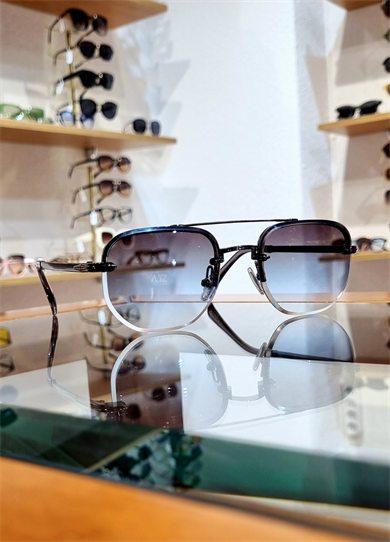 Marcel Nikel Çerçeve Detaylı Mavi Degrade Güneş Gözlüğü