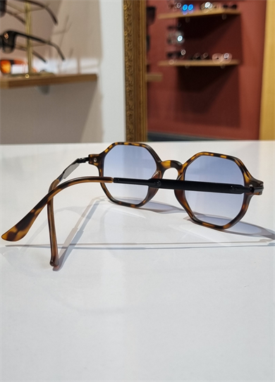 Marin Leopar Mavi Güneş Gözlüğü