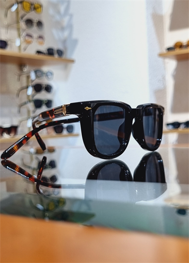 Martin Siyah&Leopar Güneş Gözlüğü