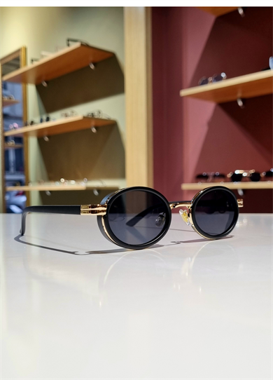 Martine Gold Black Colored Güneş Gözlüğü