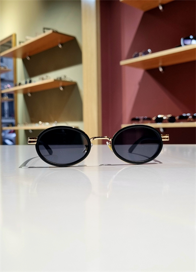 Martine Gold Black Colored Güneş Gözlüğü