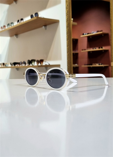 Martine White Colored Güneş Gözlüğü