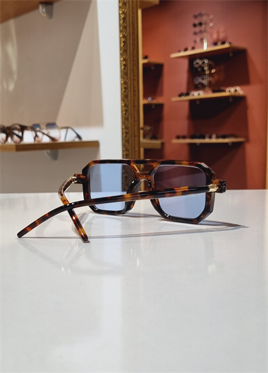 Marvel Leopar Çerçeve Mavi Lens Güneş Gözlüğü